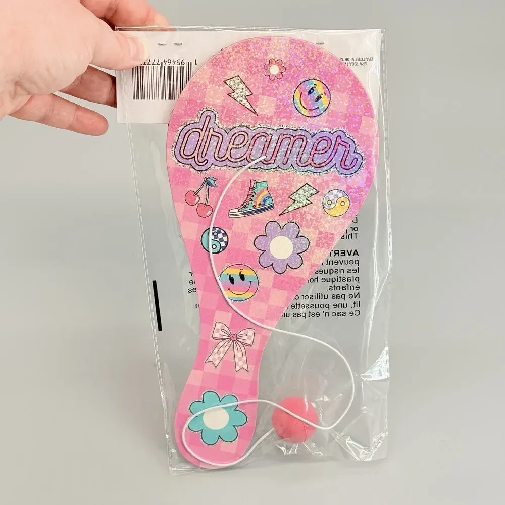 Paddle Ball with String Vintage Retro Toys Paddle Ball Set of 17 Party Holiday